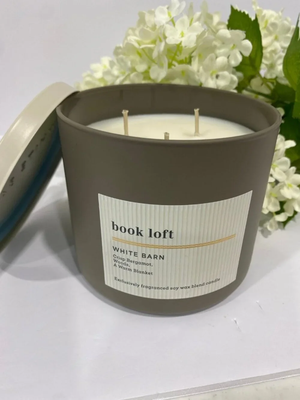 “Book Loft” Bath & Body Works NEW 3 Wick Candle